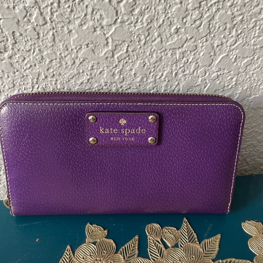 Kate Spade Vibrant Purple Wallet